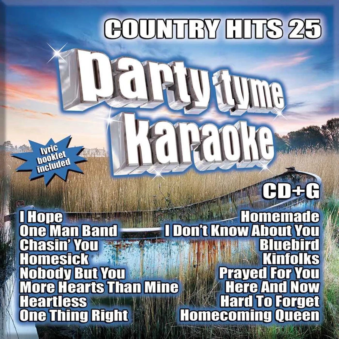 Party Tyme Karaoke COUNTRY HITS 25 (CD+G) CD