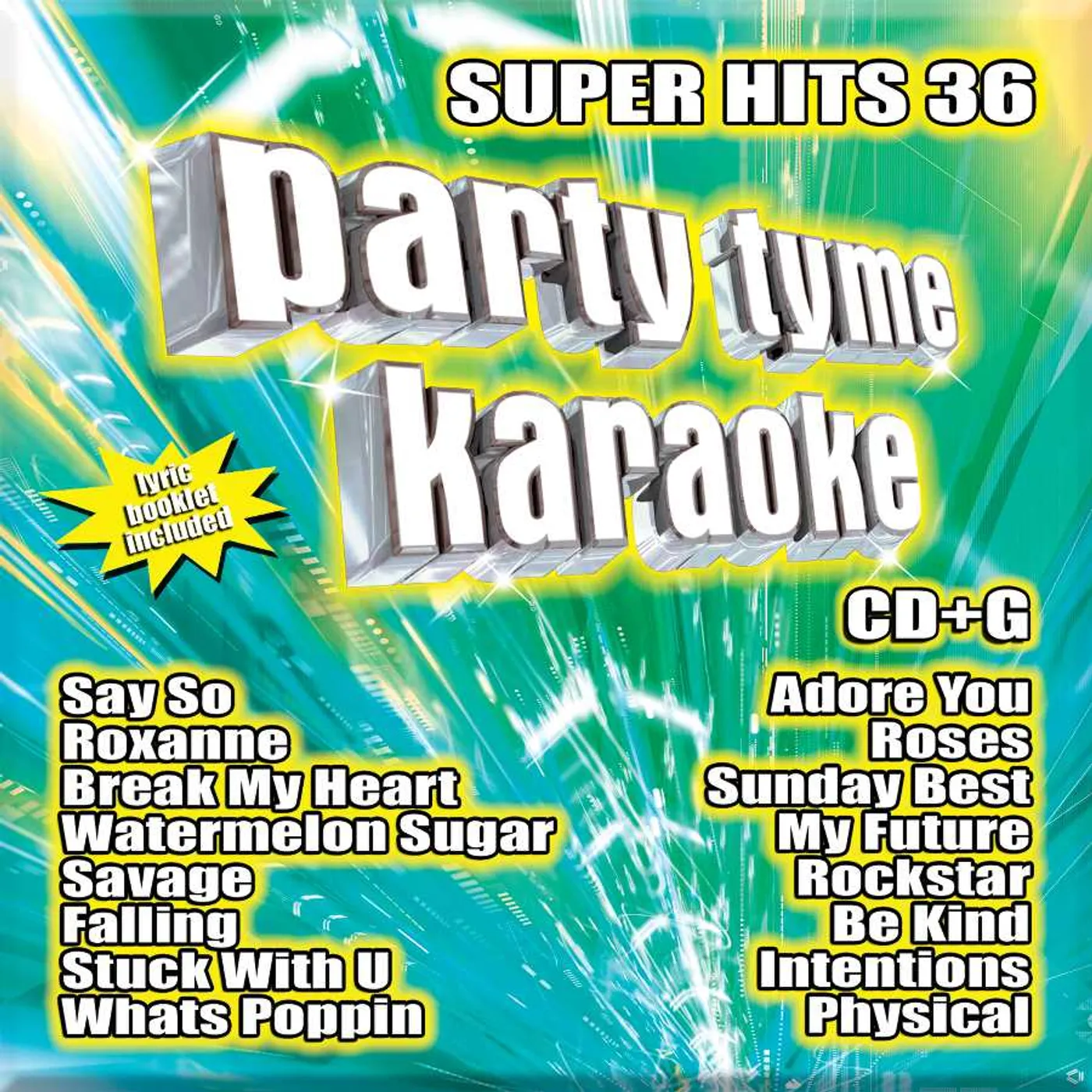 Party Tyme Karaoke SUPER HITS 36 CD