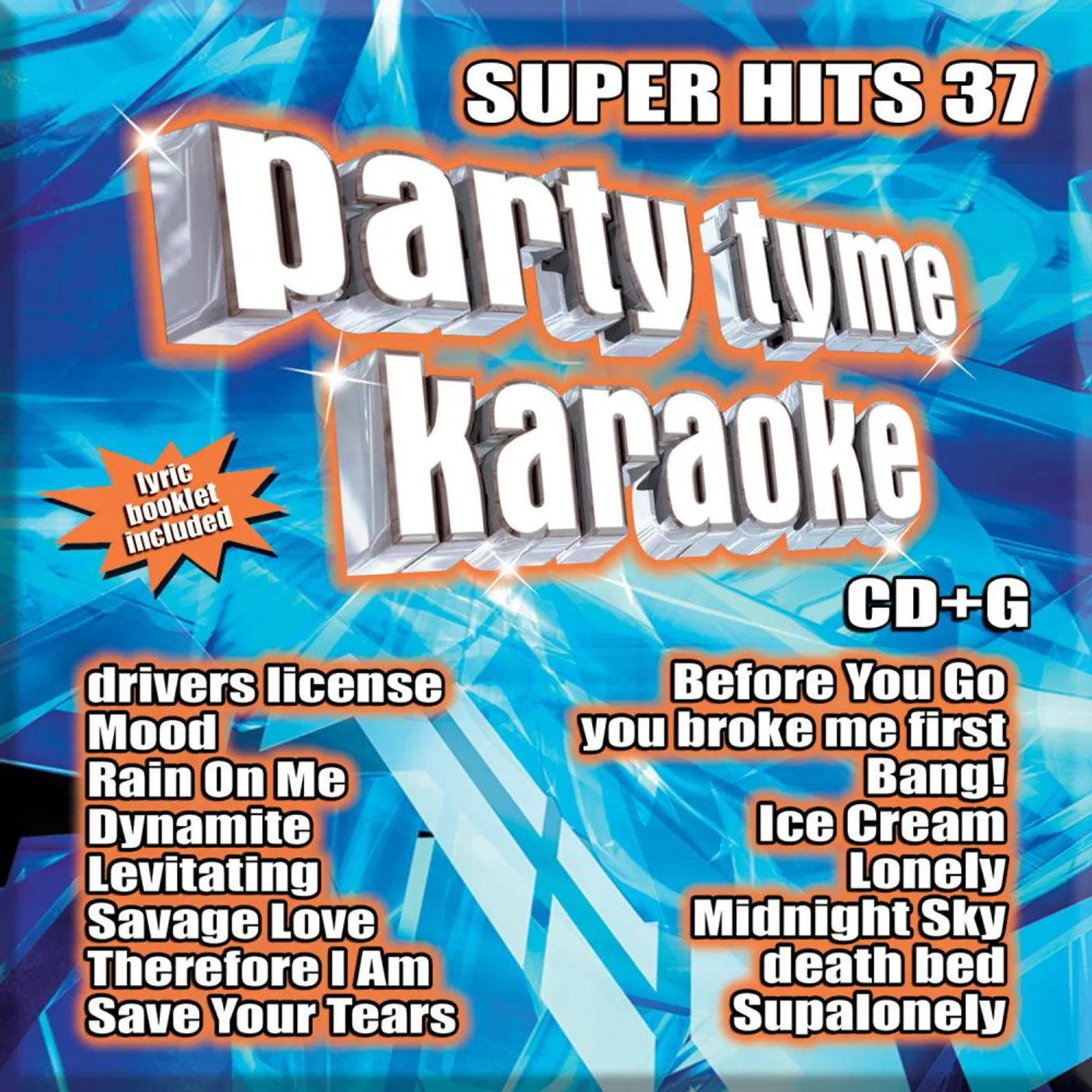 Party Tyme Karaoke SUPER HITS 37 CD