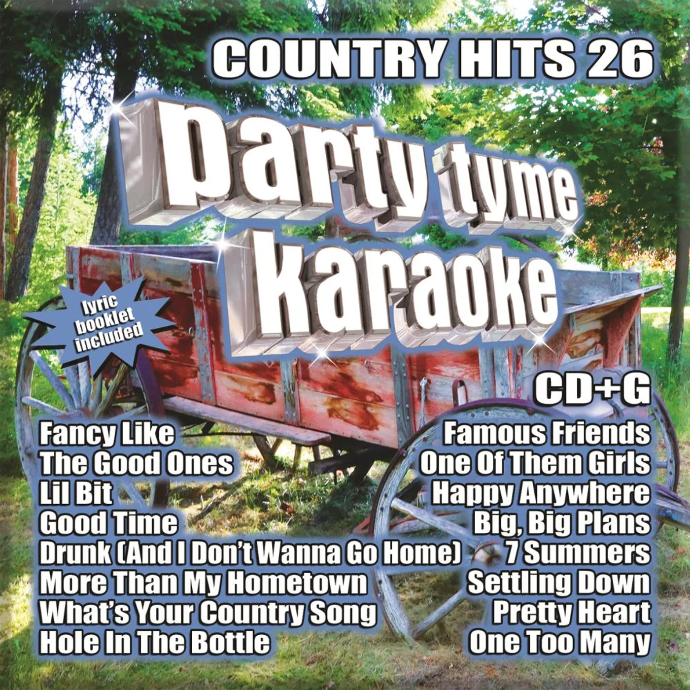 Party Tyme Karaoke COUNTRY HITS 26 CD