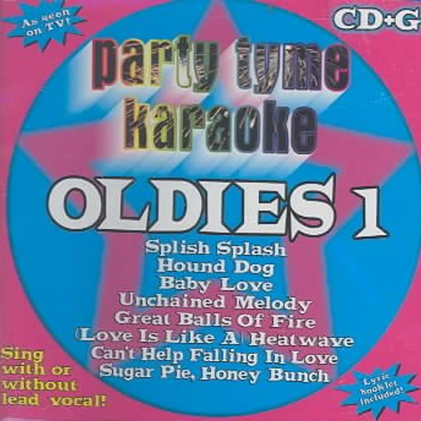Party Tyme Karaoke - Oldies 1 (8+8-song CD+G) CD