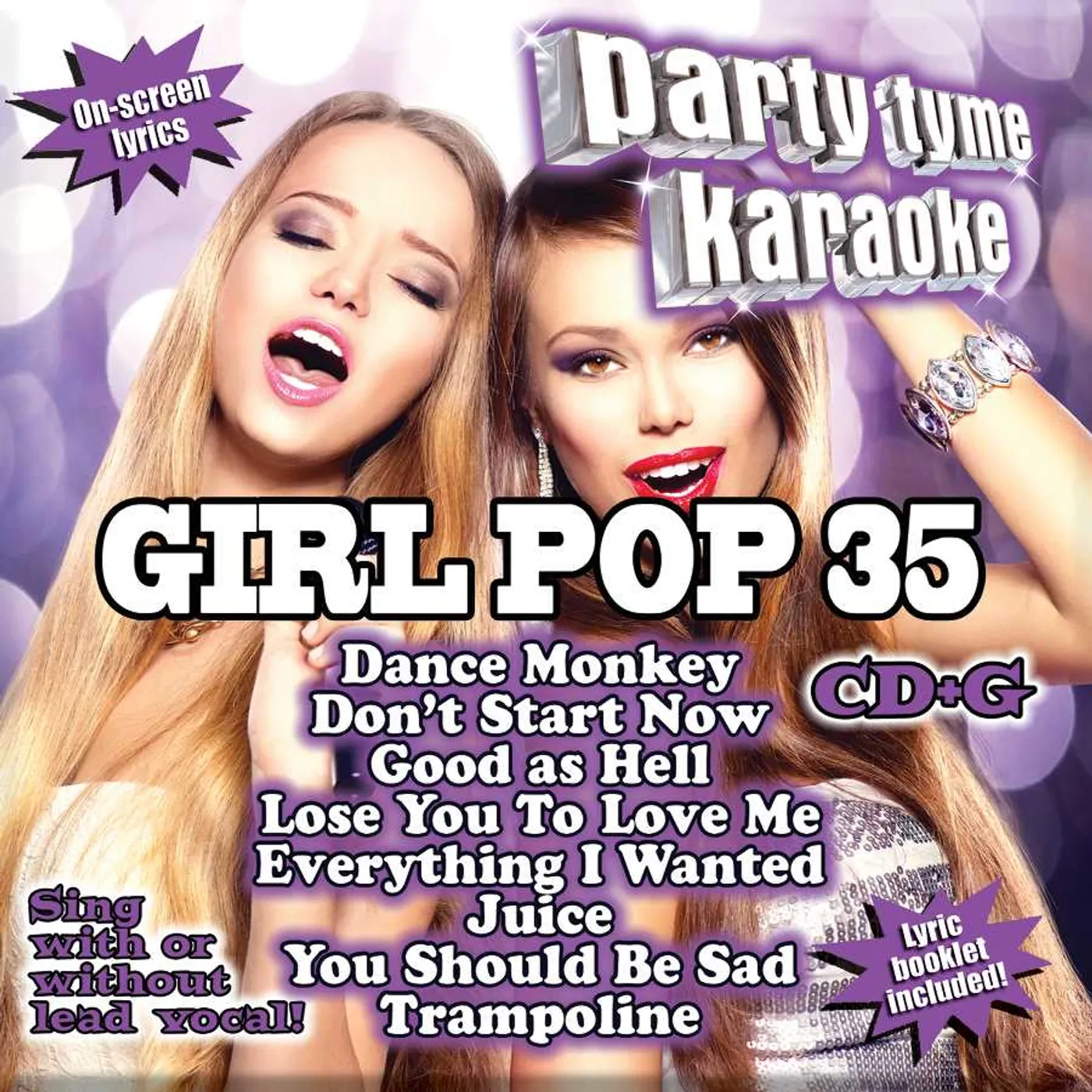 Party Tyme Karaoke Girl Pop 35 (8+8-song CD+G) CD