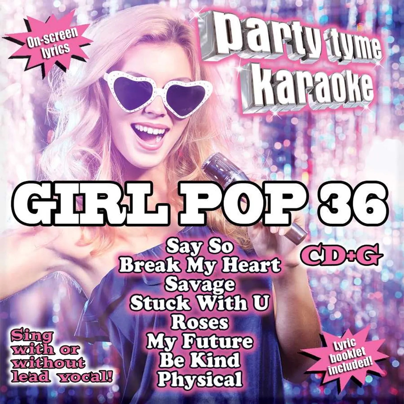 Party Tyme Karaoke GIRL POP 36 CD