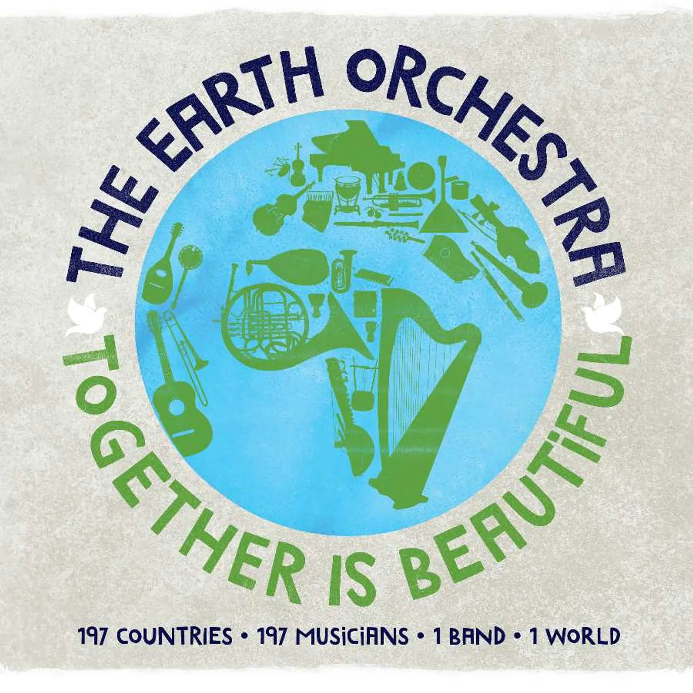 The Earth Orchestra TOGETHER IS BEAUTIFUL CD