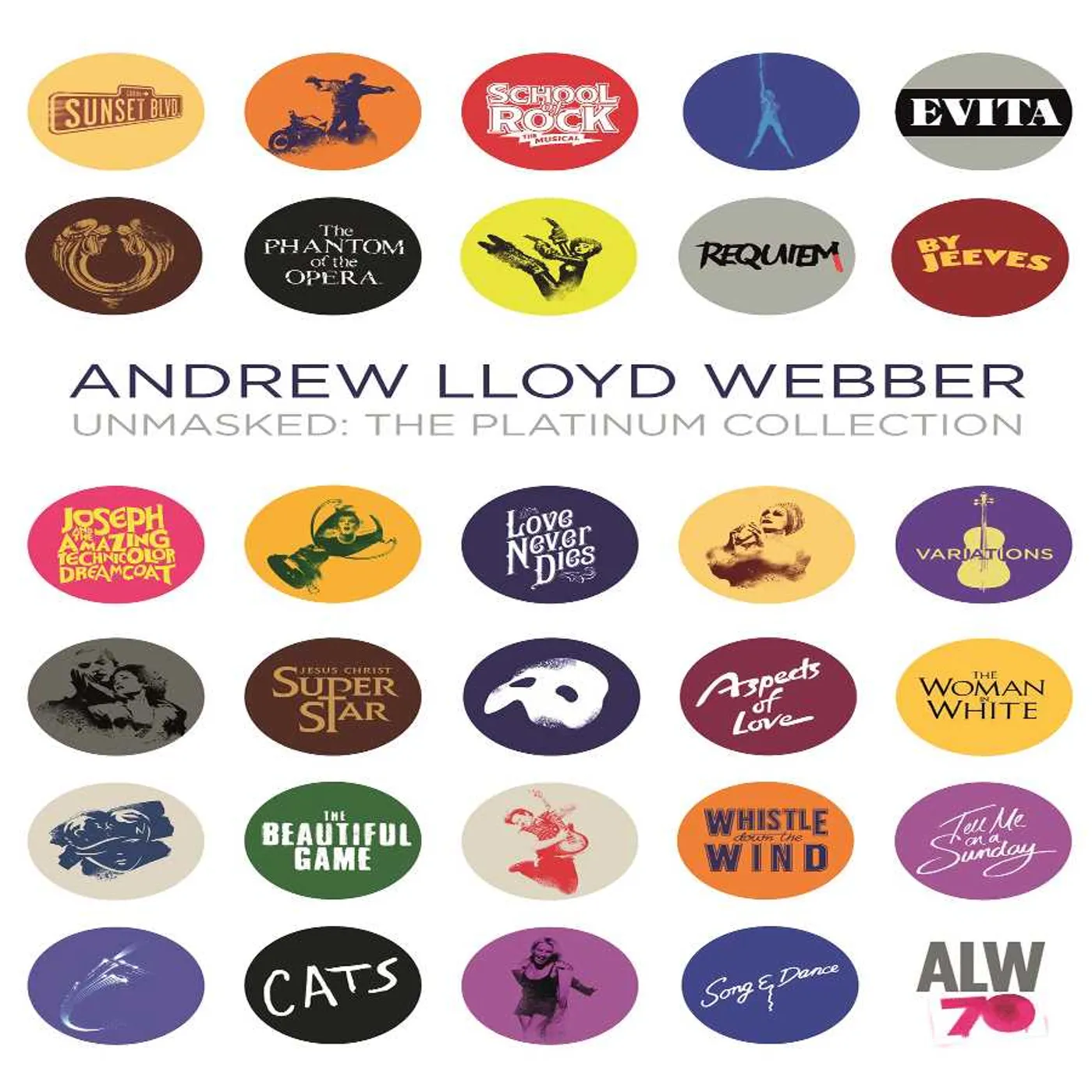 Andrew Lloyd Webber Unmasked: The Platinum Collection (4 CD) CD
