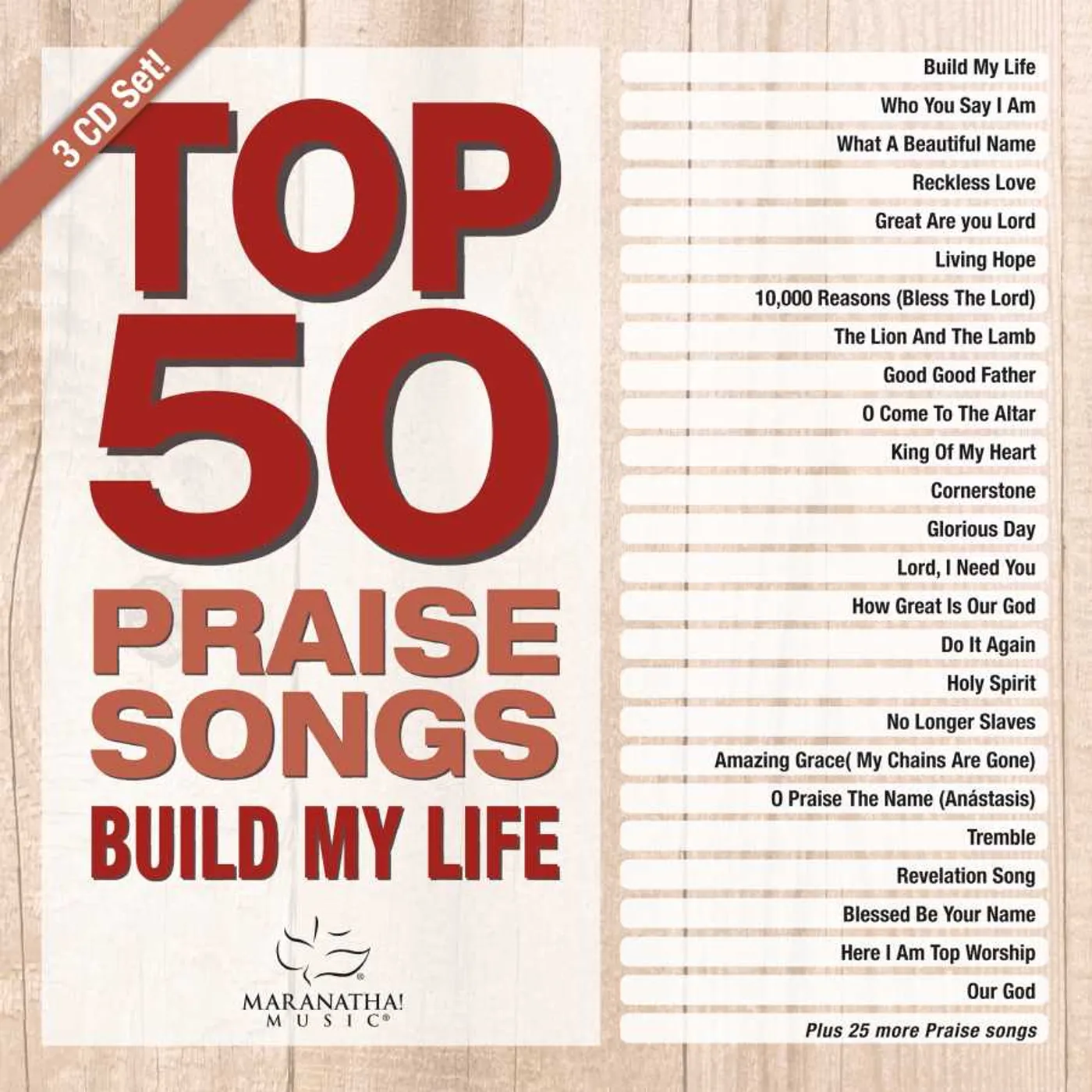 Maranatha! Music Top 50 Praise Songs - Build My Life (3 CD) CD