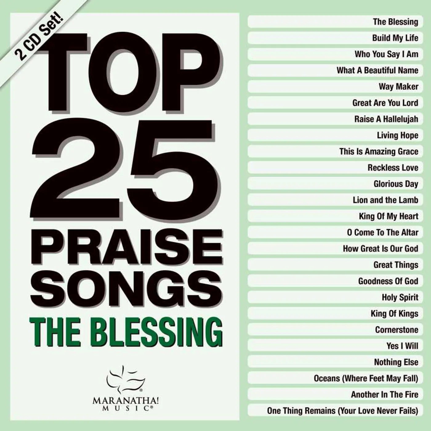 Maranatha! Music TOP 25 PRAISE SONGS – THE BLESSING (2CD) CD