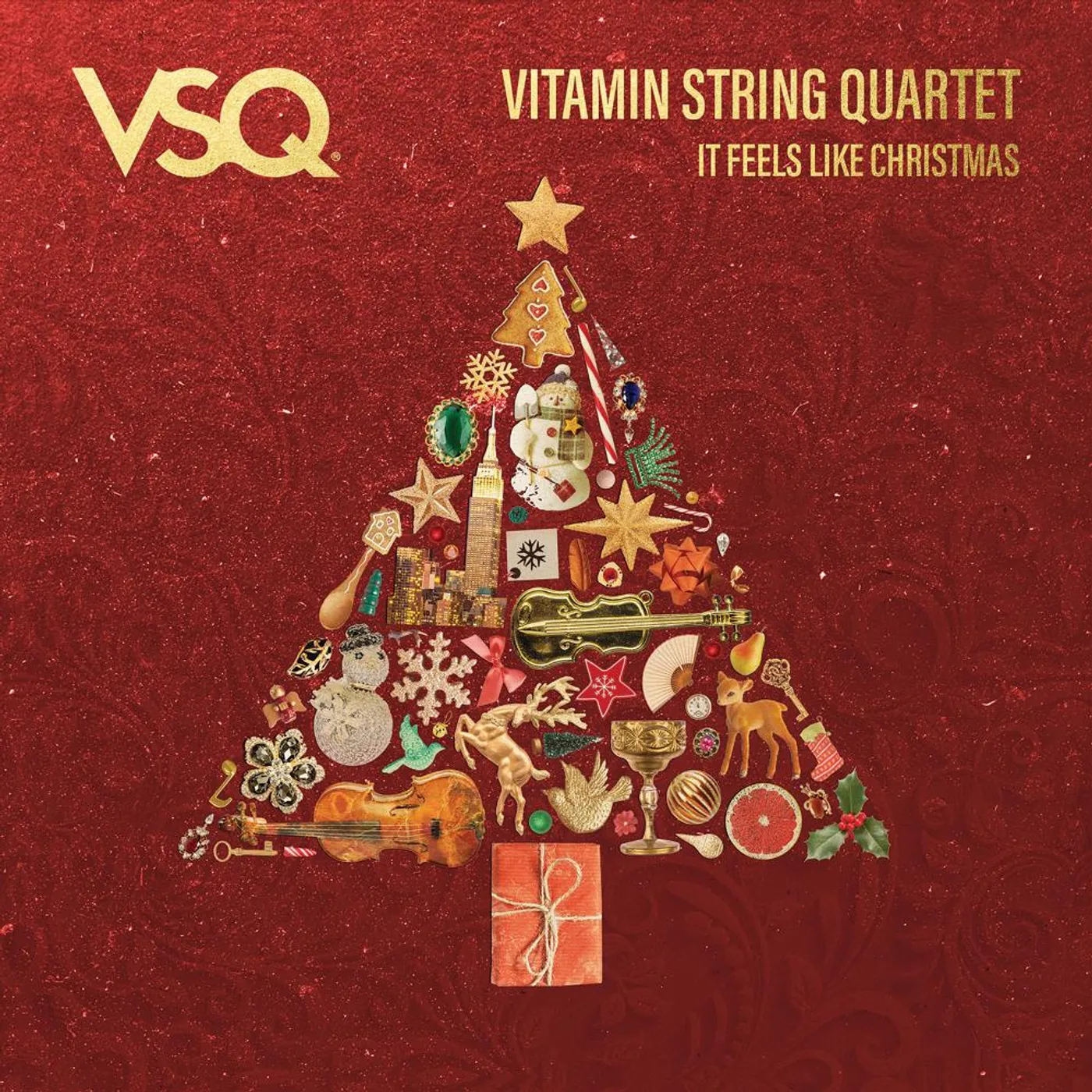 Vitamin String Quartet IT FEELS LIKE CHRISTMAS CD