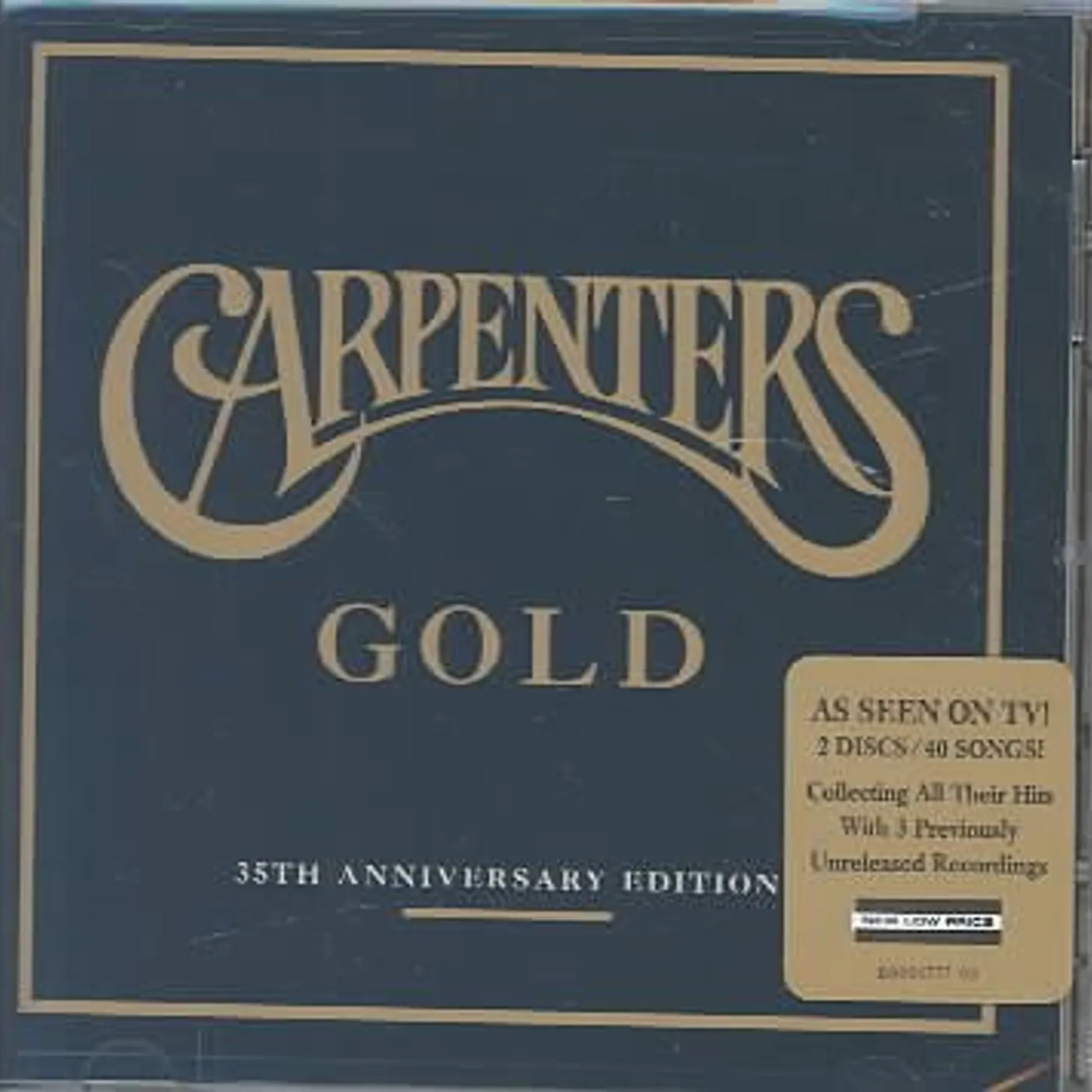 CARPENTERS GOLD (35TH ANNIVERSARY EDITION) CD