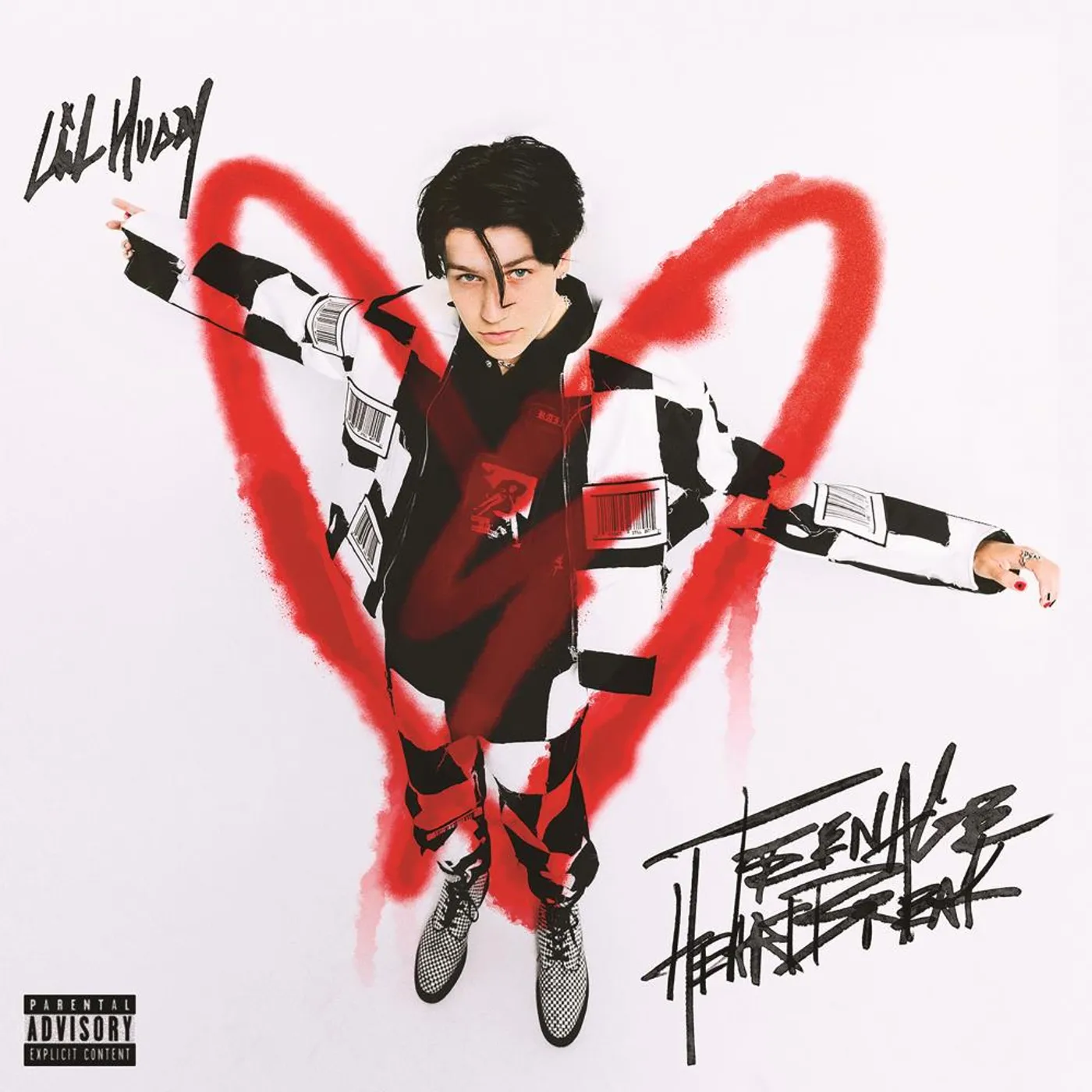 Lilhuddy TEENAGE HEARTBREAK (X) CD