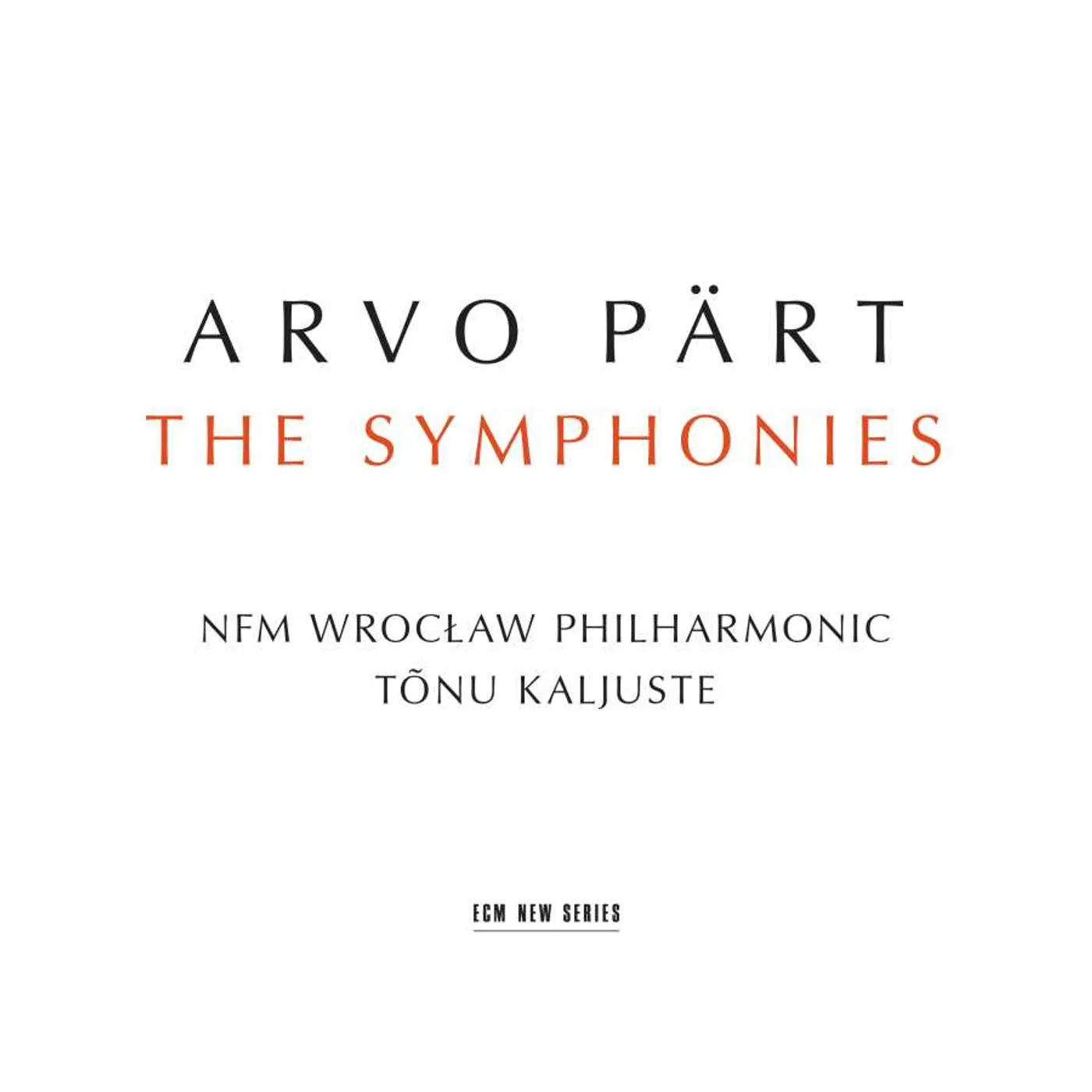 Arvo Pärt Prt: The Symphonies CD