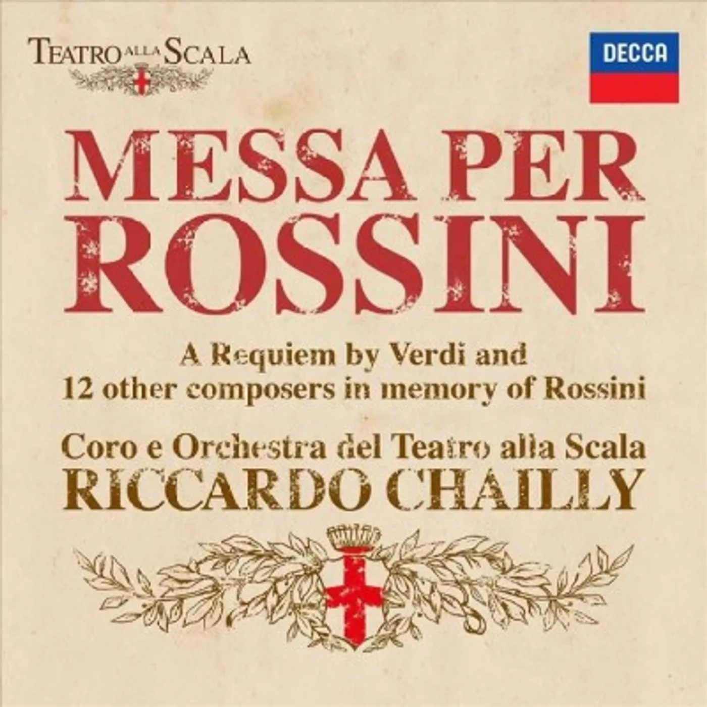 Riccardo Chailly Messa per Rossini (2 CD) CD