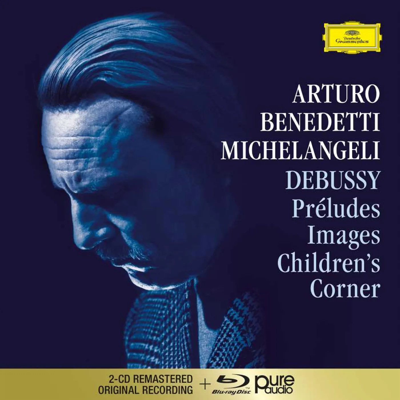 Arturo Benedetti Michelangeli Debussy: Preludes I & II, Images I & II, Children's Corner (2 CD / Blu-ray) CD