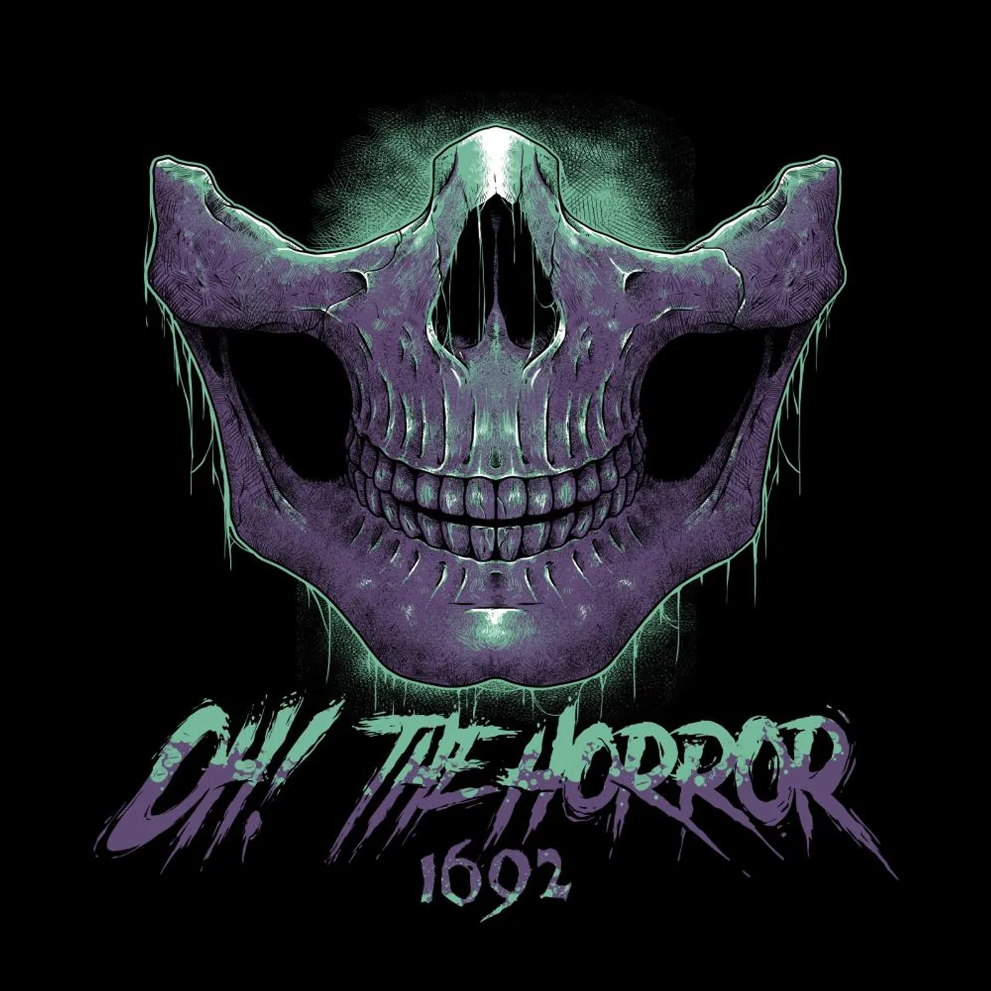 Oh! the Horror 1692 (ORANGE W/ RED & BLACK SPLATTER VINYL) Vinyl Record