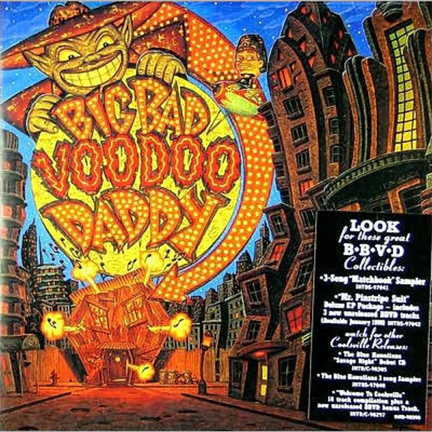Big Bad Voodoo Daddy It Feels Like Christmas Time (LP) Vinyl Record