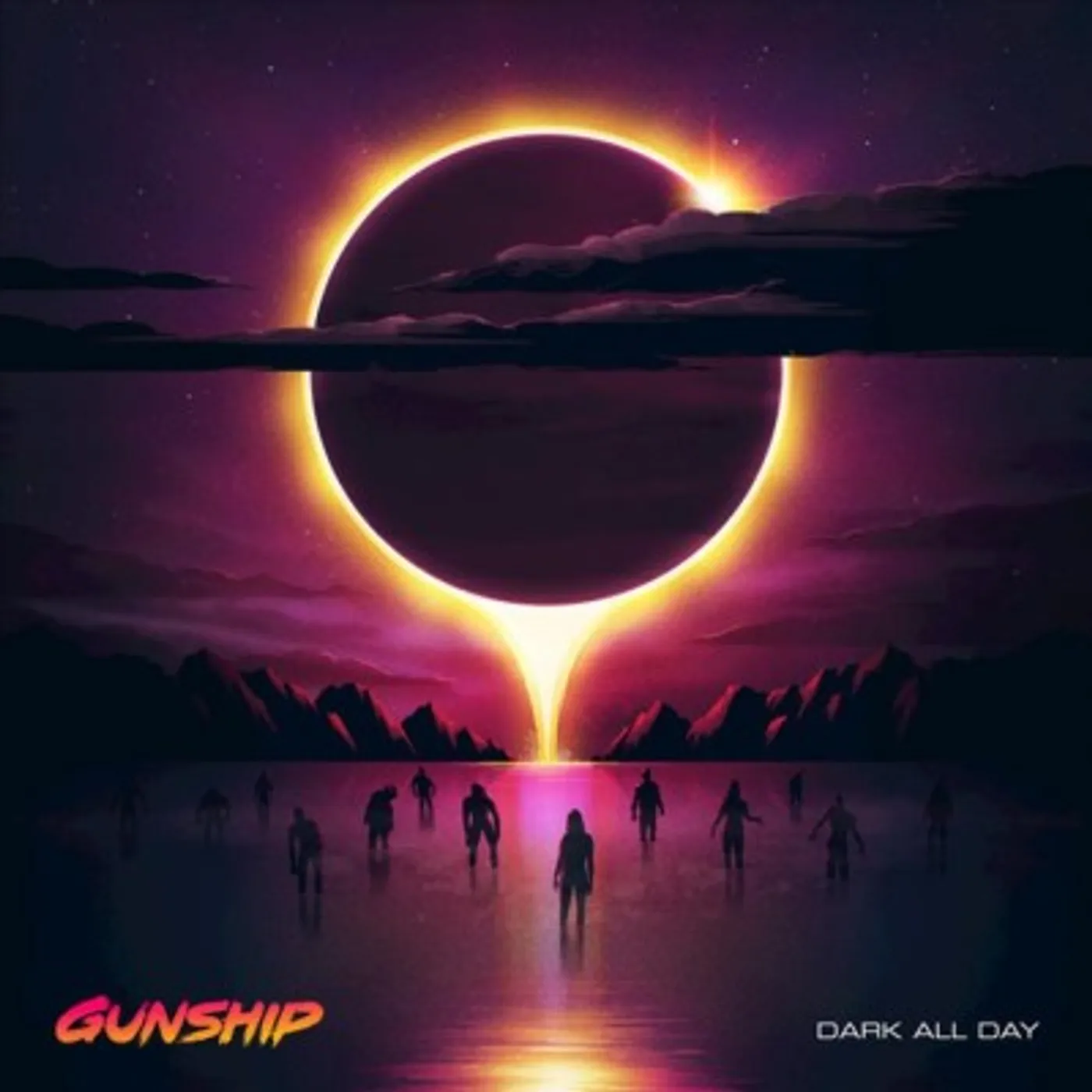 Gunship DARK ALL DAY (2LP) Vinyl Record