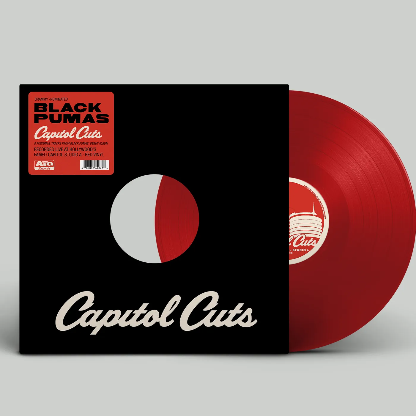 Black Pumas CAPITOL CUTS - LIVE FROM STUDIO A (RED VINYL) Vinyl Record