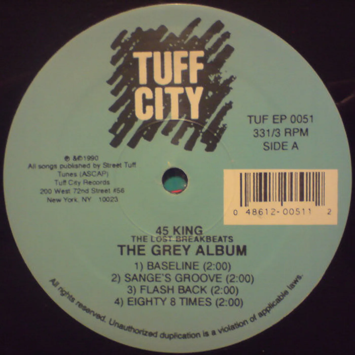 the 45 king The Lost Breakbeats Vinyl Record