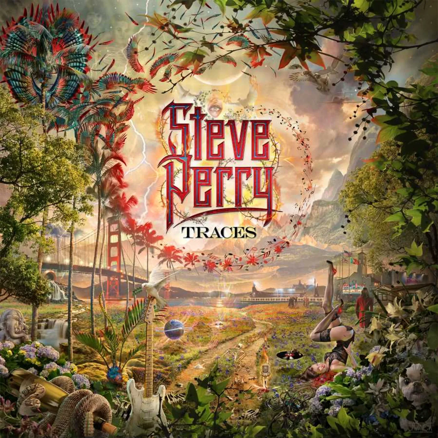 Steve Perry TRACES (DELUXE/2 LP LENTICULAR) Vinyl Record