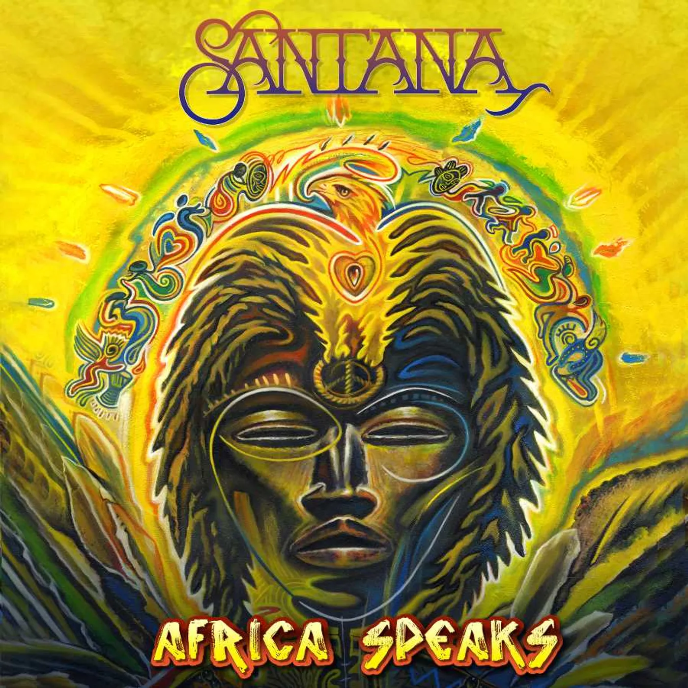 Santana Africa Speaks (2 LP) Vinyl Record