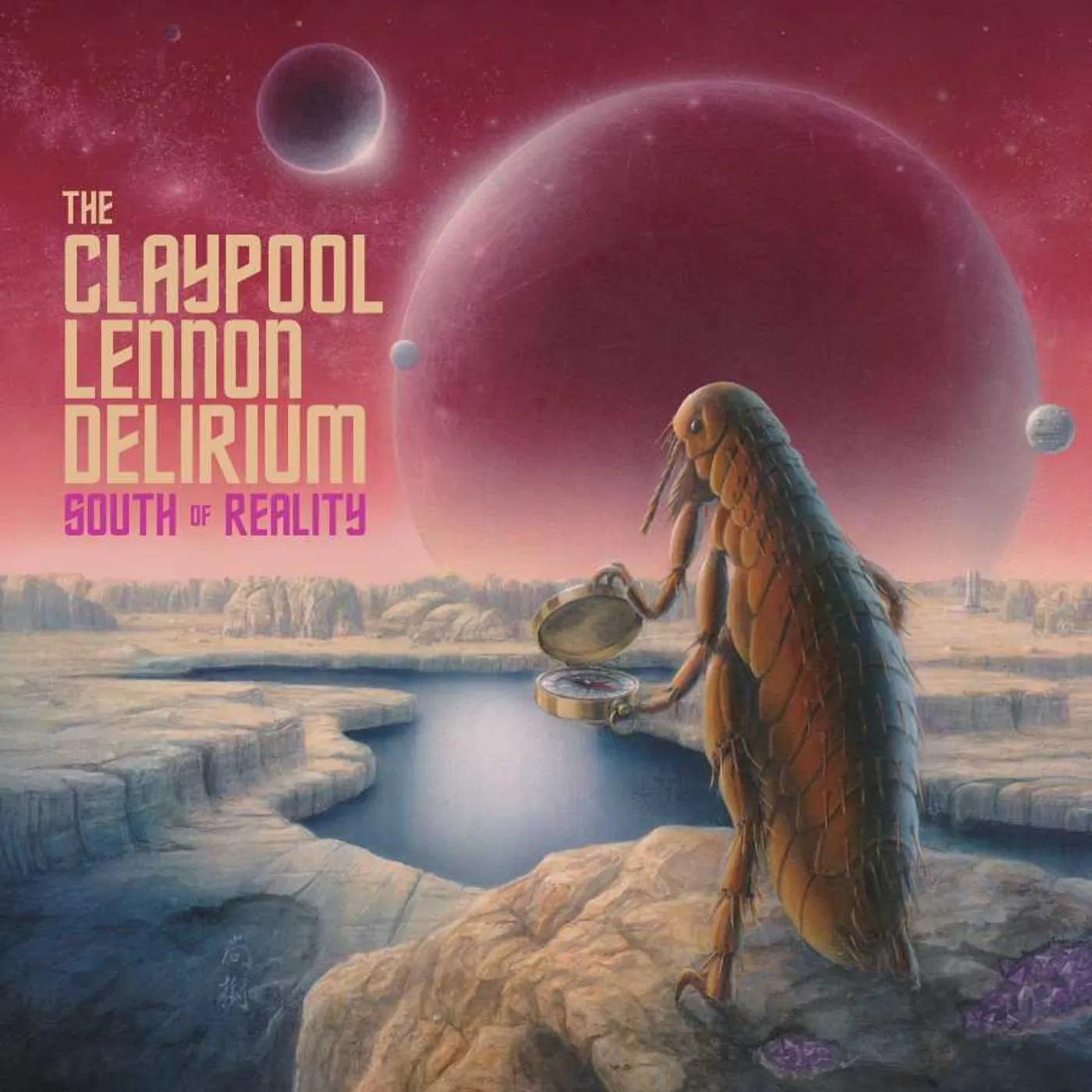The Claypool Lennon Delirium SOUTH OF REALITY (2 LP/PINK VINYL) Vinyl Record