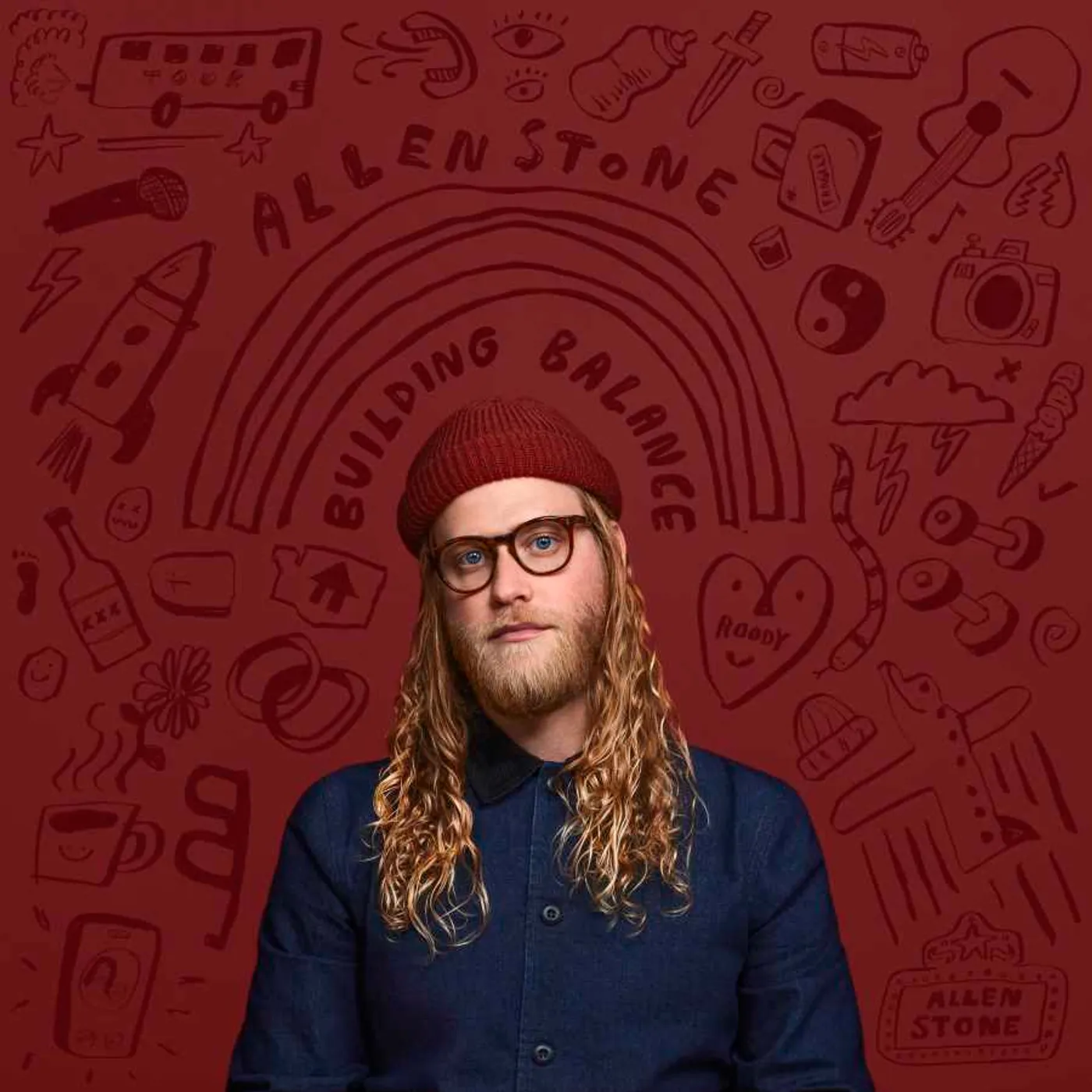 Allen Stone BUILDING BALANCE (CLEAR VINYL) Vinyl Record