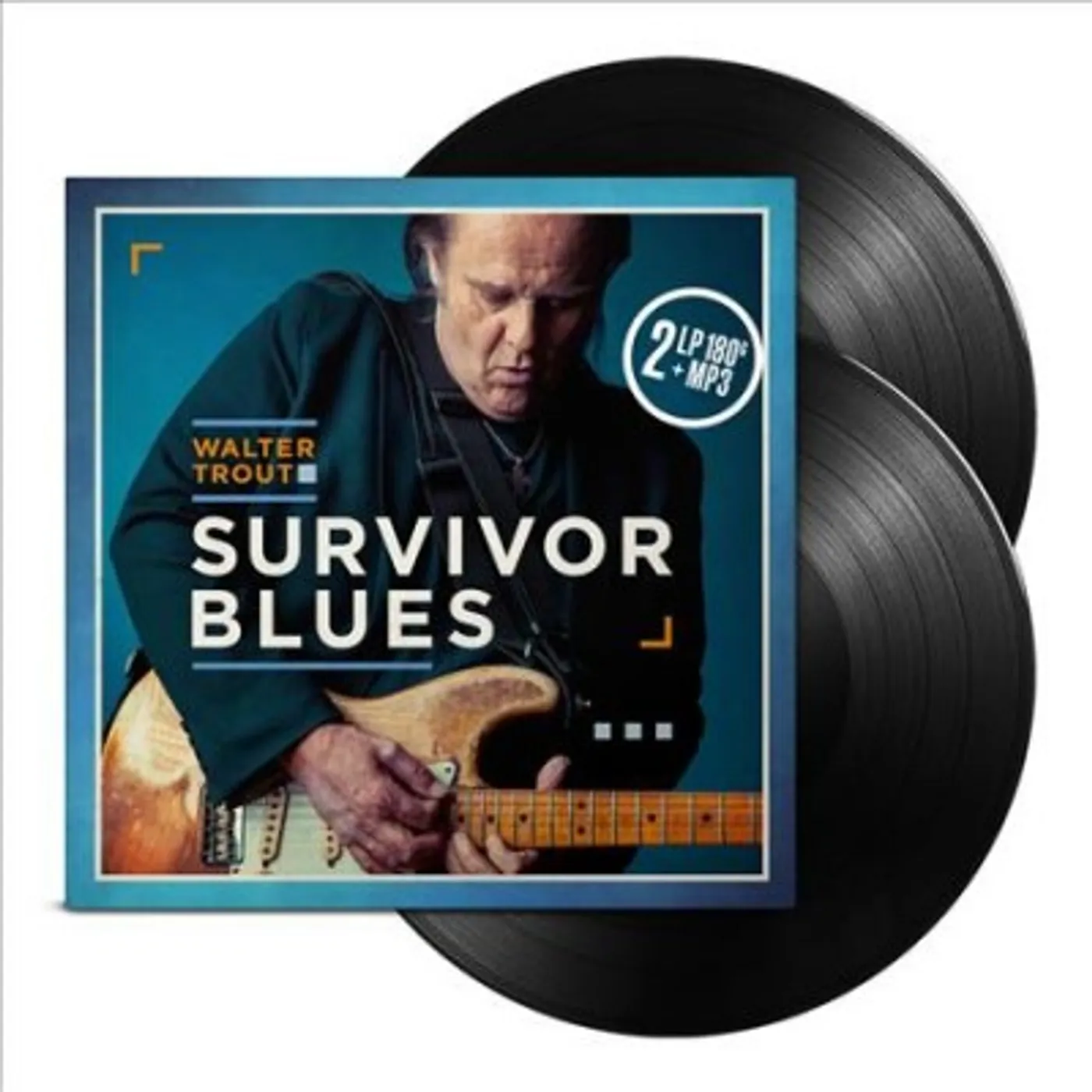 Walter Trout SURVIVOR BLUES Vinyl Record