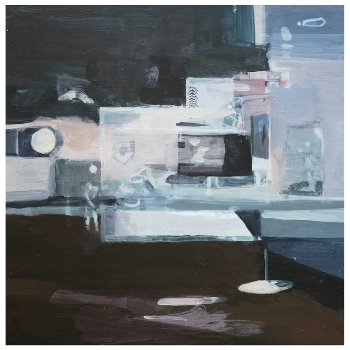 Tallesen Stills Lit Through Vinyl Record