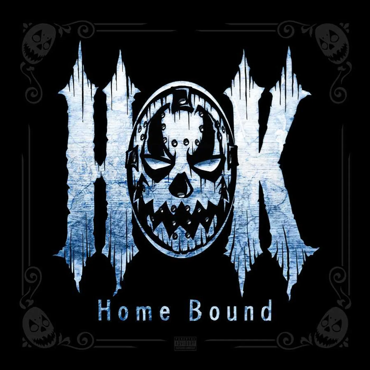 HOK HOME BOUND (LP)(BLUE/WHITE SPLATTER VINYL) Vinyl Record