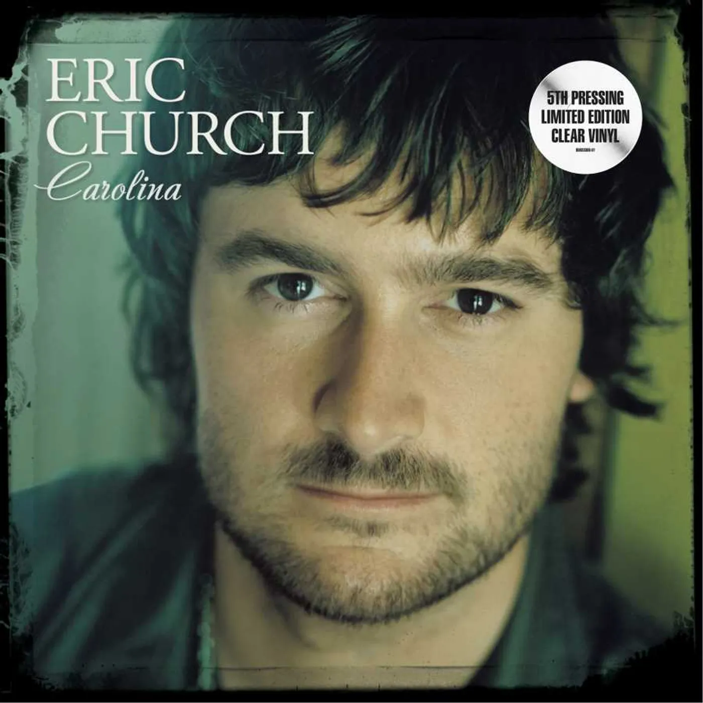 Eric Church CAROLINA (CLEAR VINYL) Vinyl Record