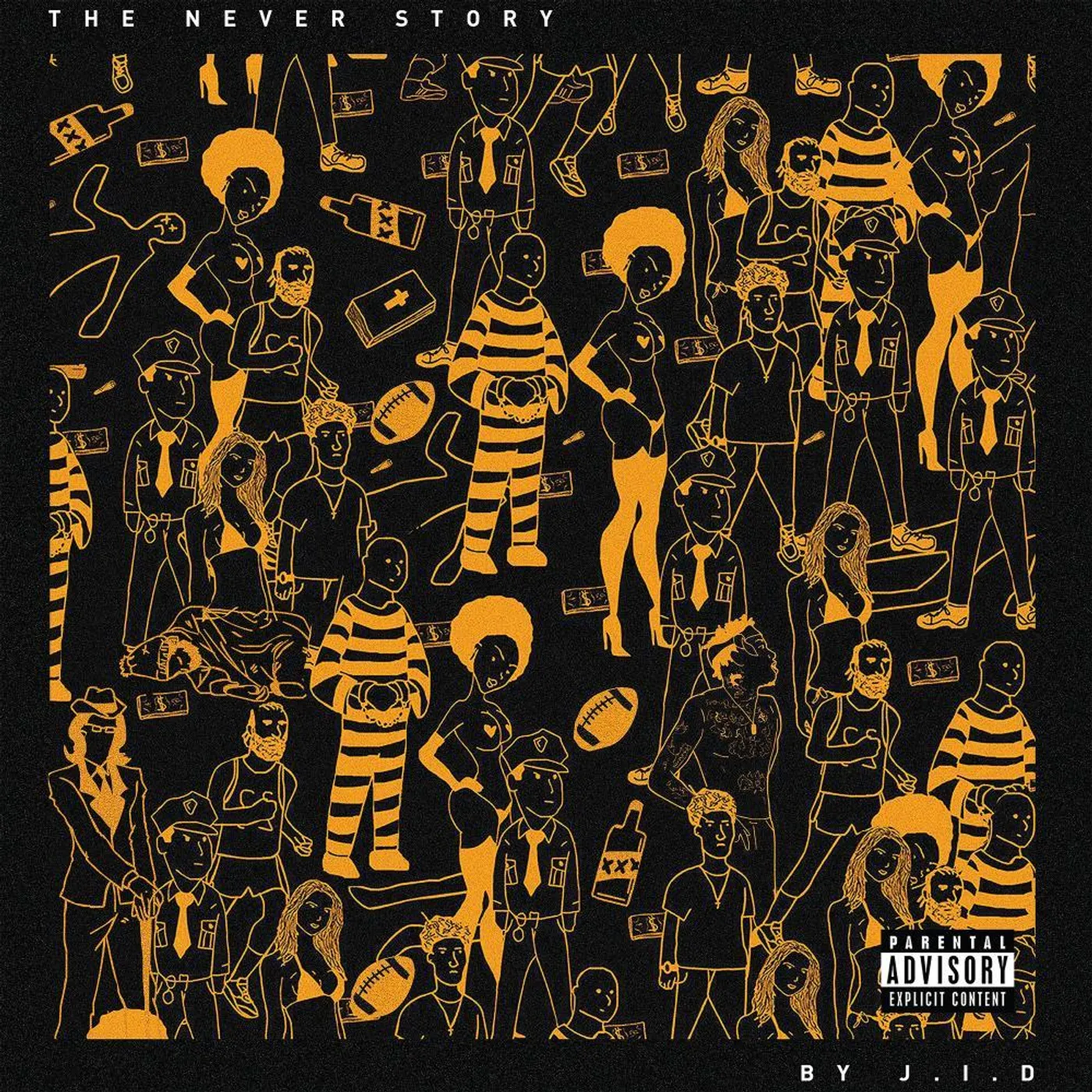 JID The Never Story Vinyl Record