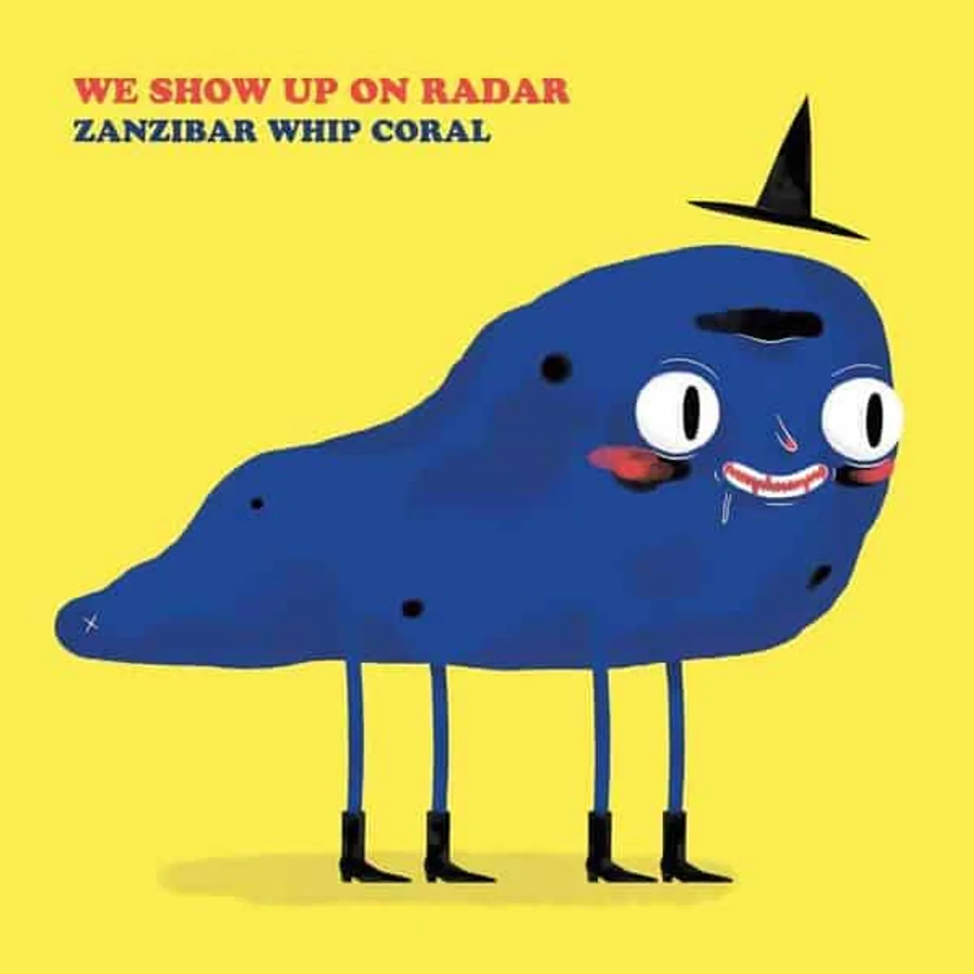 We Show Up On Radar Zanzibar Whip Coral Vinyl Record