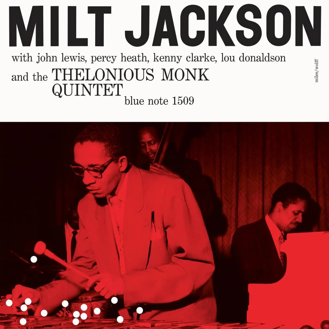 MILT JACKSON & THE THELONIOUS MONK QUINTET (BLUE NOTE CLASSIC VINYL SERIES) Vinyl Record