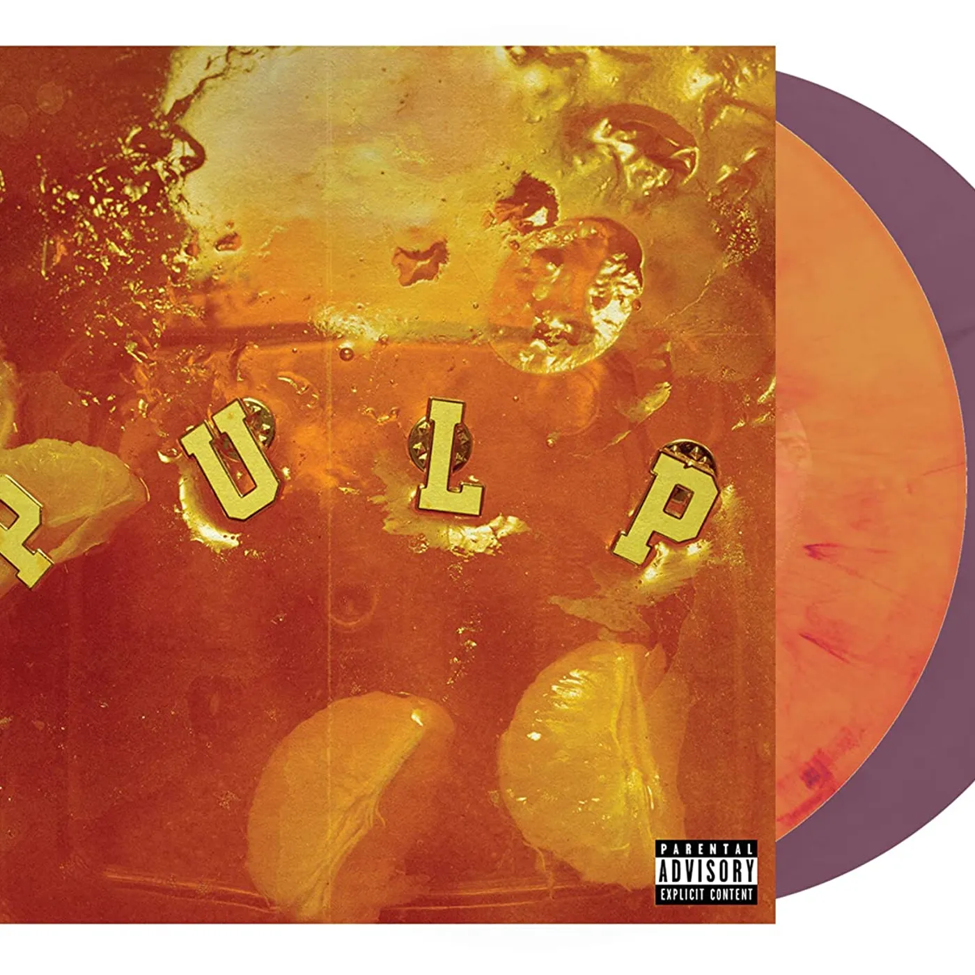 Ambré PULP (DIRECTOR'S CUT) (ORANGE MARBLE/GREY BLUE VINYL/2LP) Vinyl Record