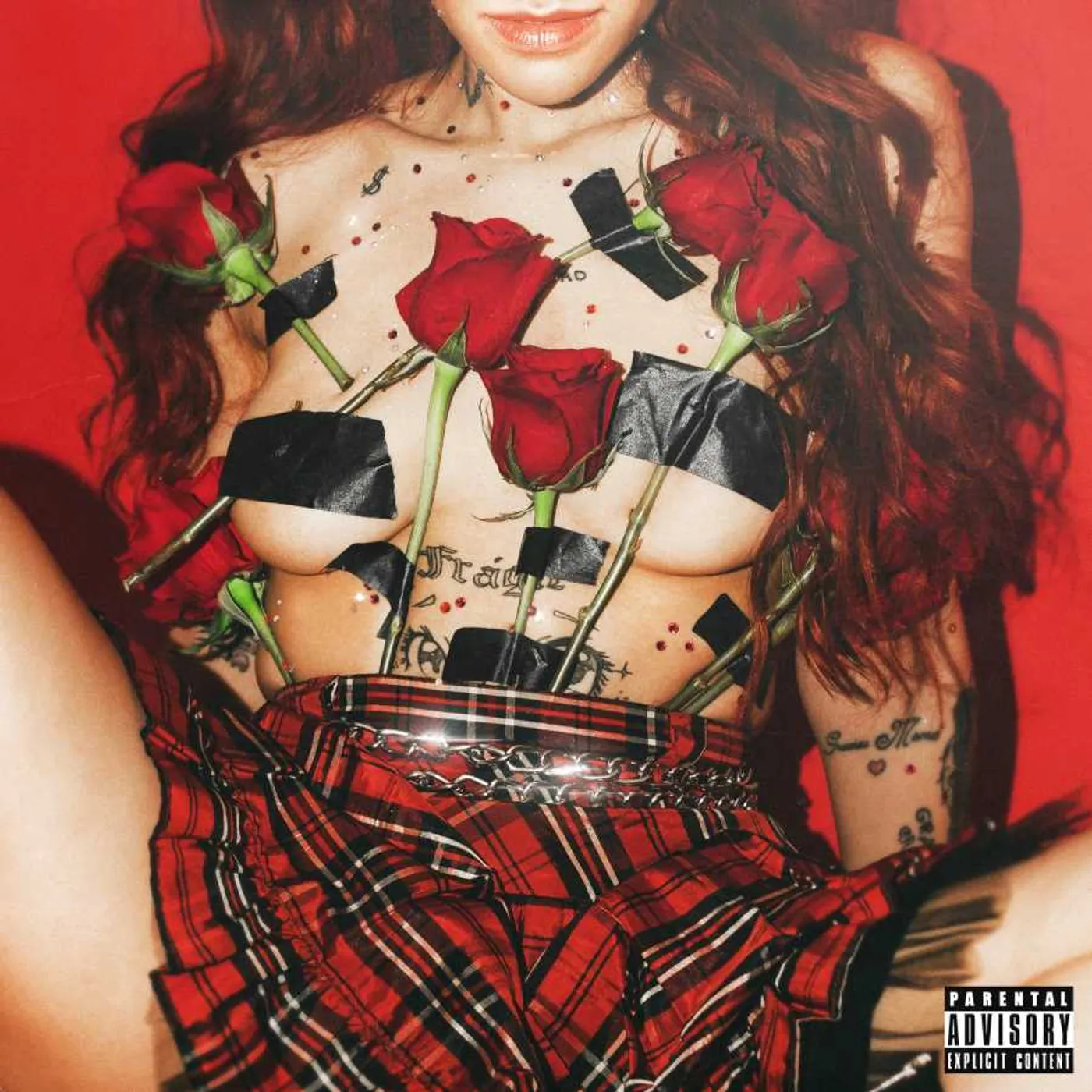 Cazzu UNA NINA INUTIL - EP (X) (RED VINYL) Vinyl Record