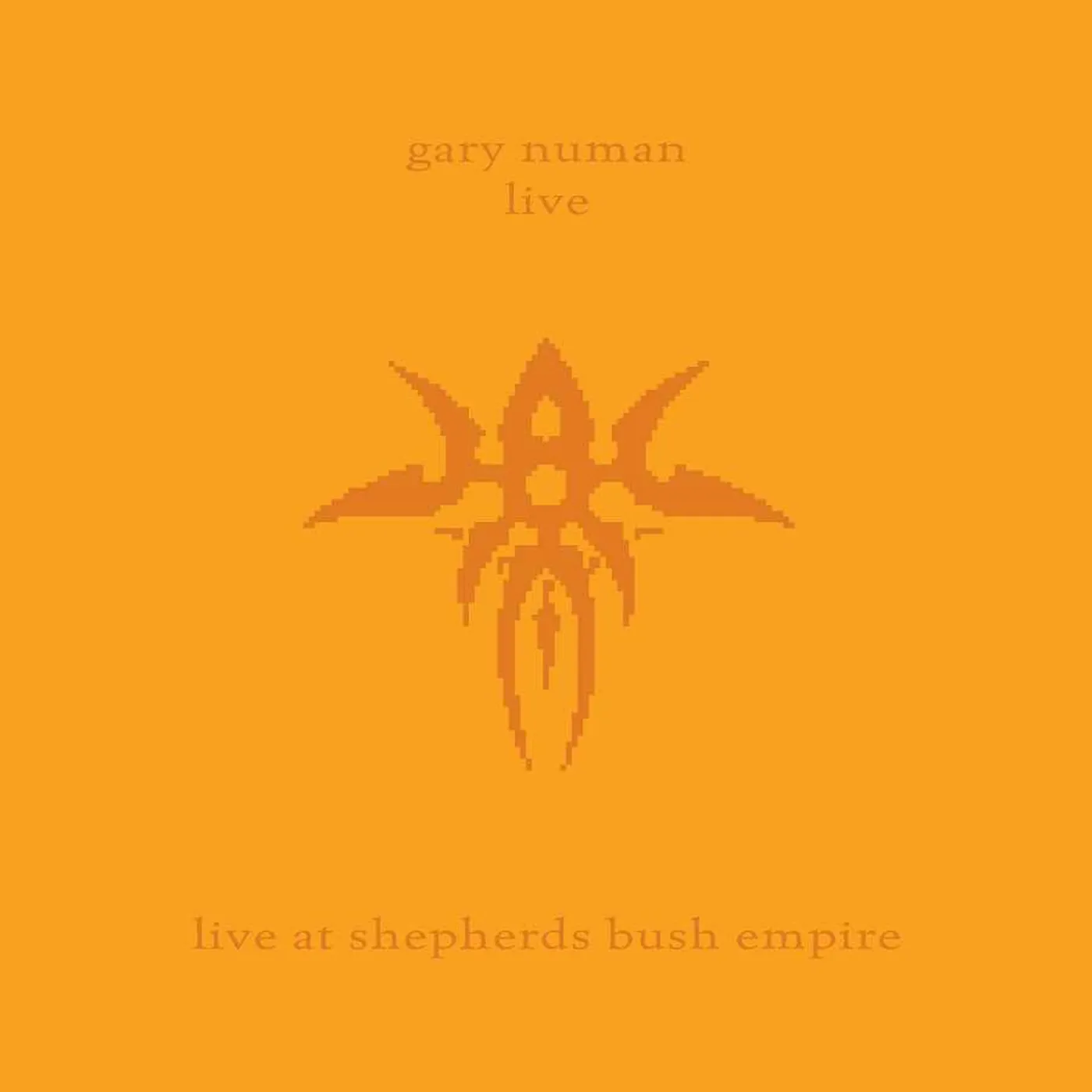 Gary Numan LIVE AT SHEPHERDS BUSH EMPIRE (ORANGE/BLACK HAZE VINYL/2LP) Vinyl Record