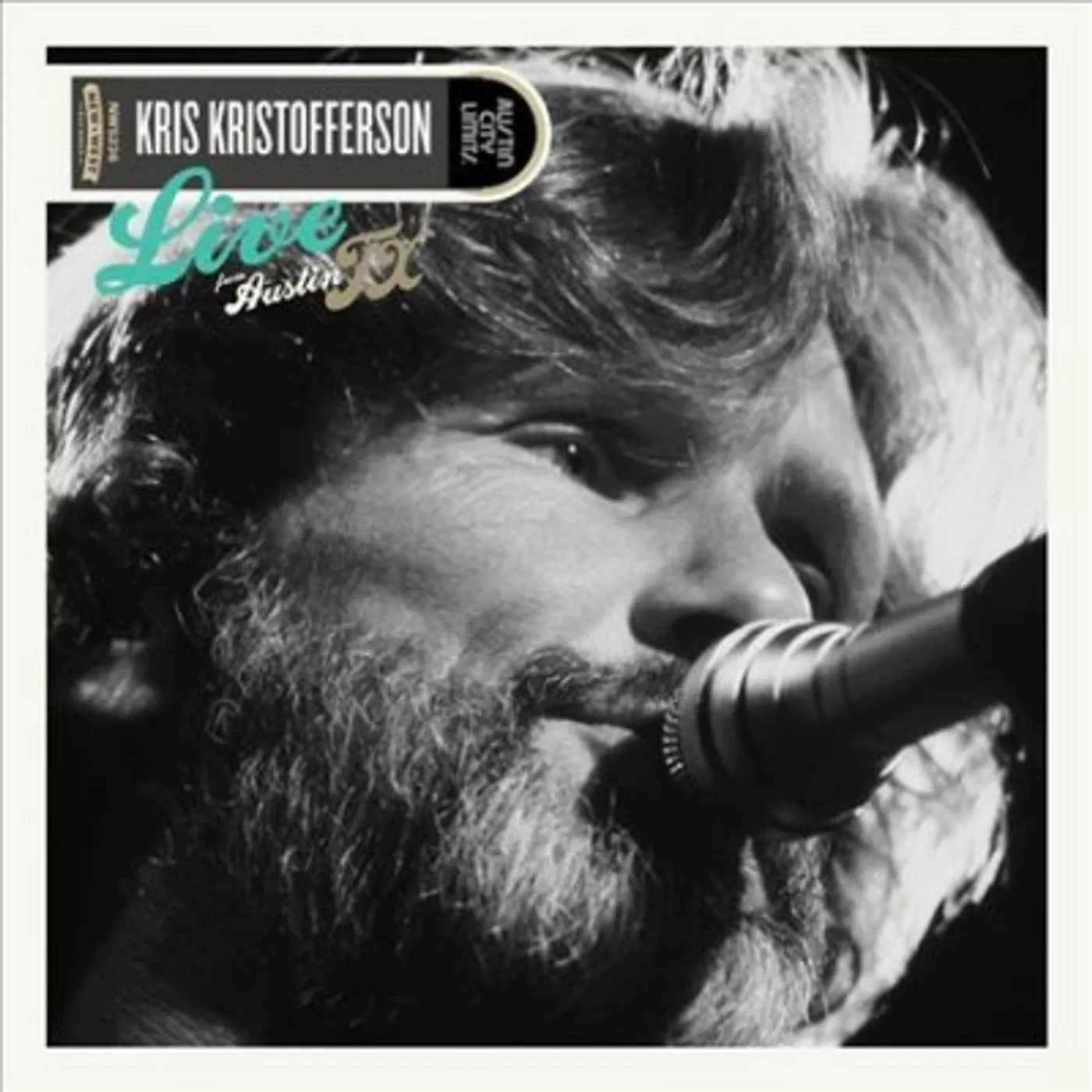 Kris Kristofferson LIVE FROM AUSTIN TX Vinyl Record