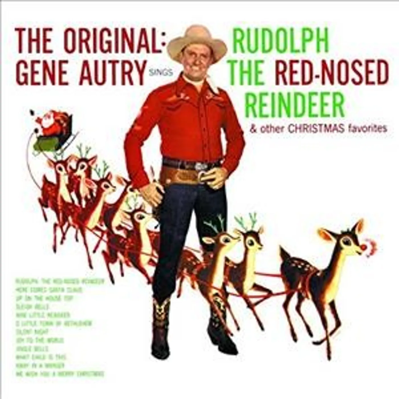 Gene Autry Rudolph The Red Nosed Reindeer Vinyl Record