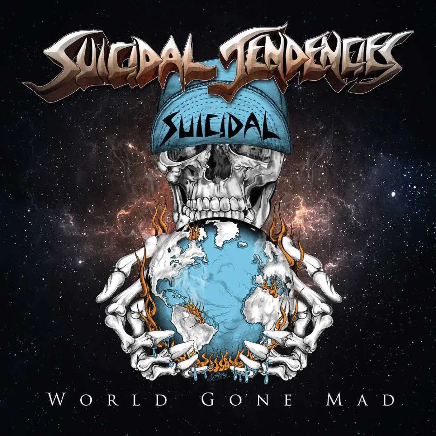 Suicidal Tendencies WORLD GONE MAD (EX) Vinyl Record