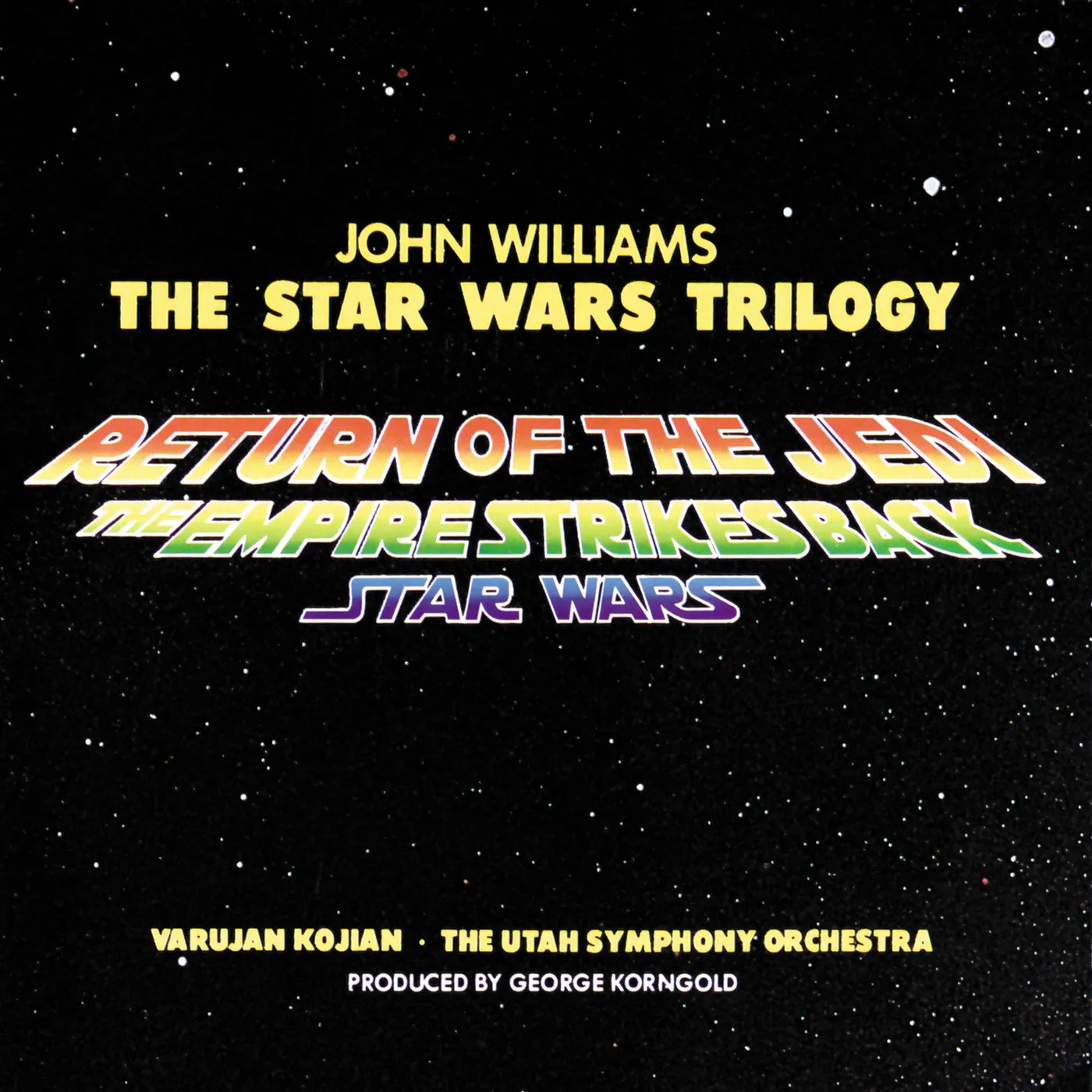 John Williams STAR WARS TRILOGY (UTAH SYMPHONY ORCHESTRA) / Original Soundtrack Vinyl Record