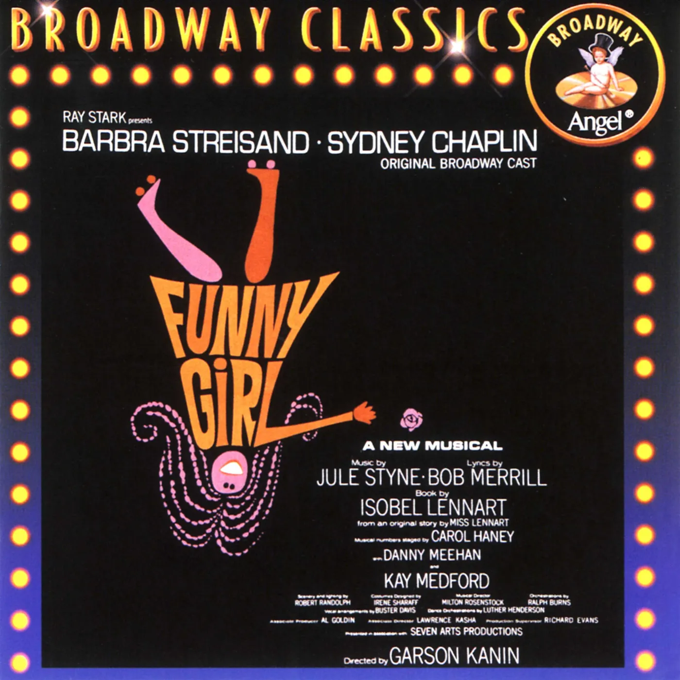 Original Cast Funny Girl (Original Broadway Cast) (LP) Vinyl Record