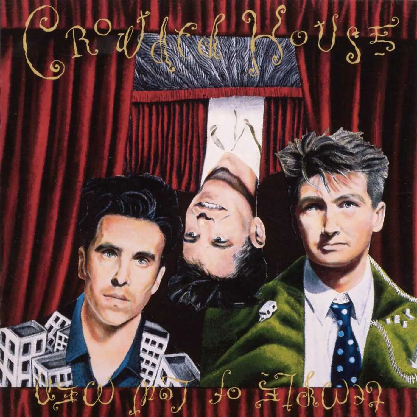 Crowded House Temple Of Low Men Vinyl Record