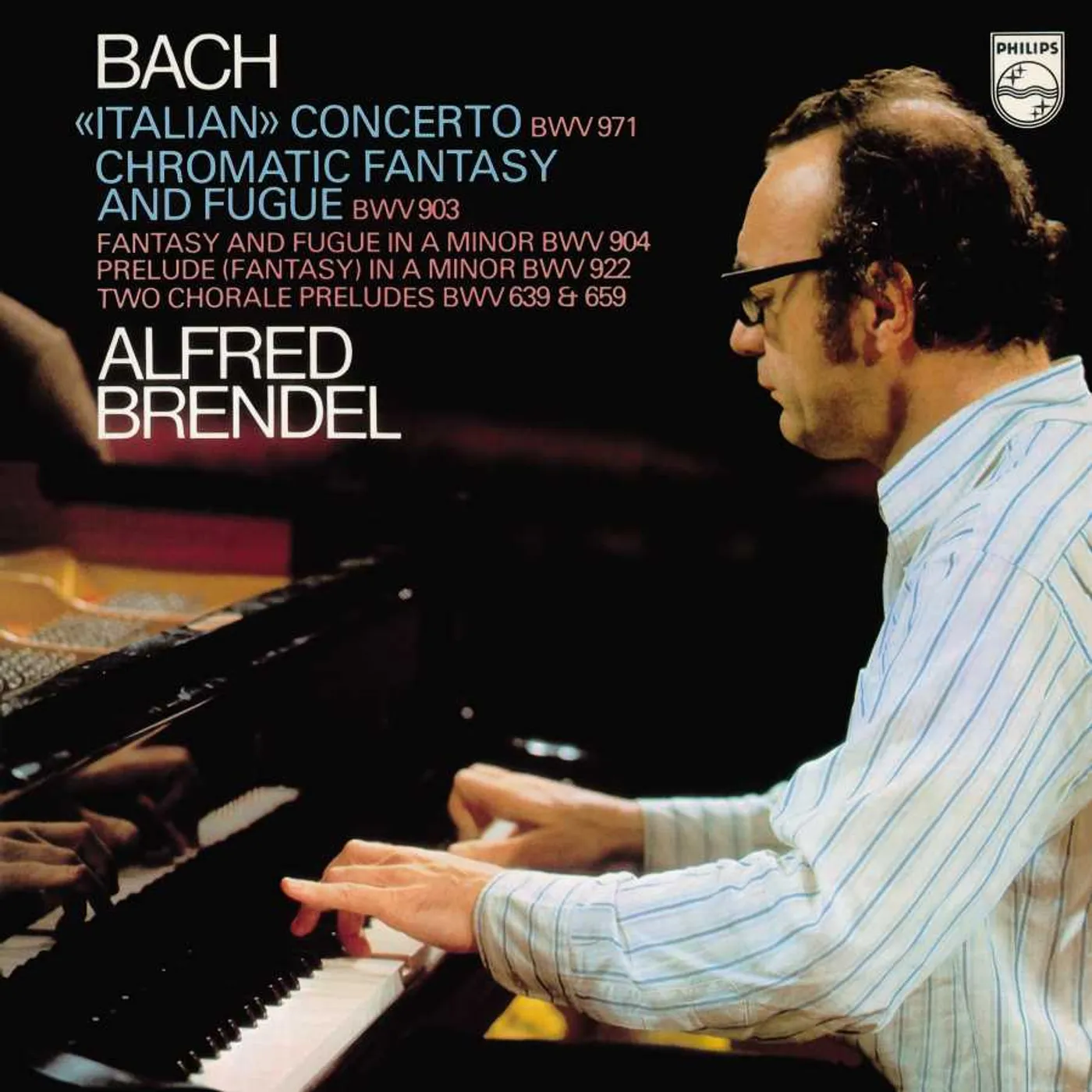 Alfred Brendel  Bach  J.S.: Italian Vinyl Record