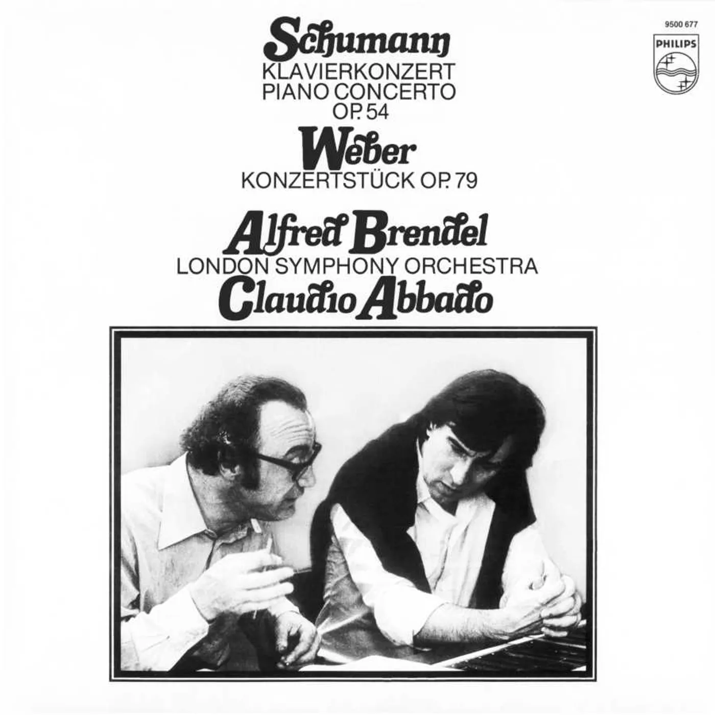 Alfred Brendel  Schumann/Weber: Piano Concerto In A Minor/Konzertstuck Vinyl Record