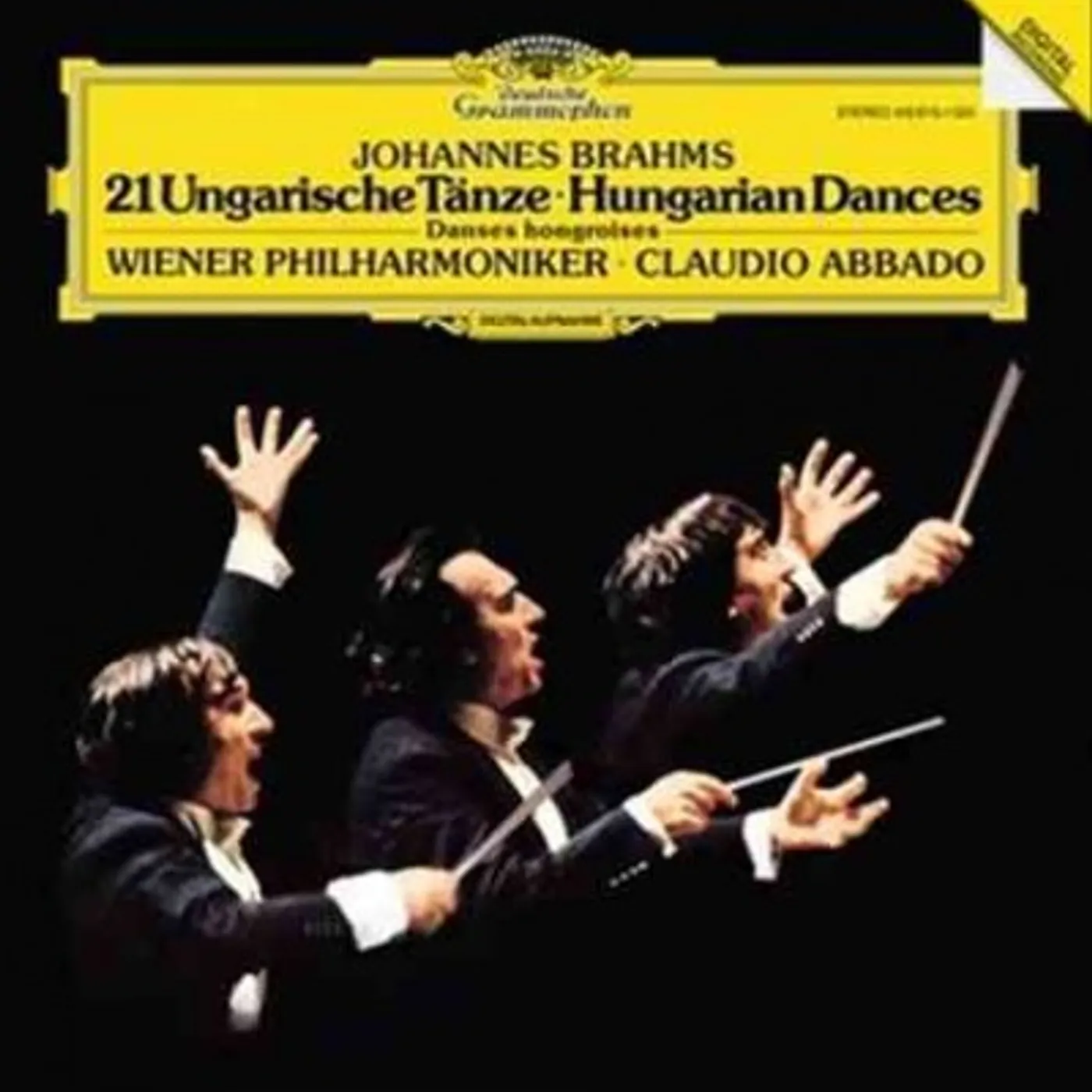 Claudio Abbado Brahms: 21 Hungarian Dances Vinyl Record