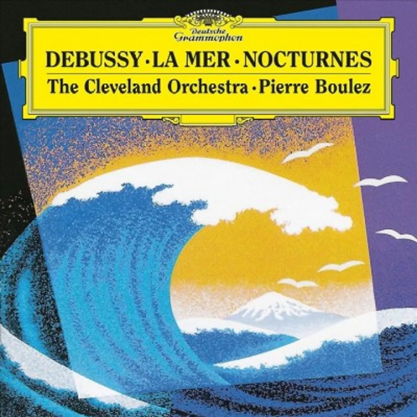 Pierre Boulez Debussy:La Mer, L.109; Nocturnes, L.91 (LP) Vinyl Record