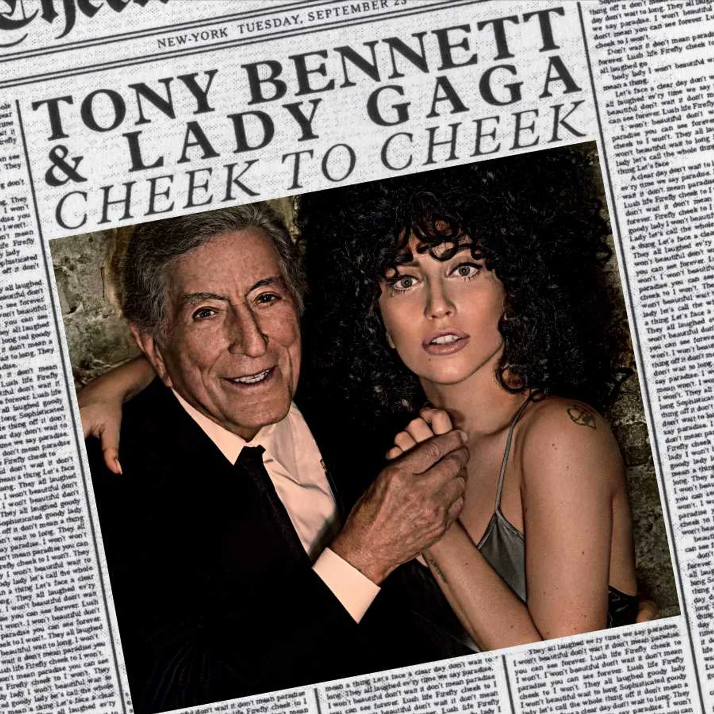 Tony Bennett & Lady Gaga CHEEK TO CHEEK Vinyl Record