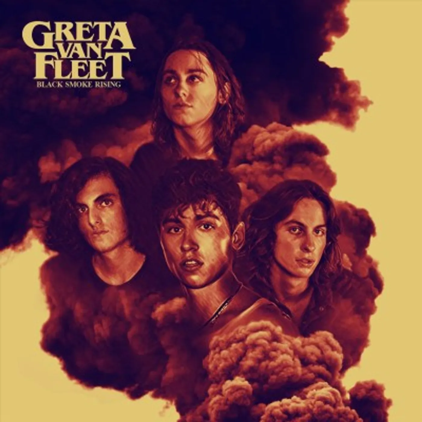 Greta Van Fleet Black Smoke Rising Vinyl Record