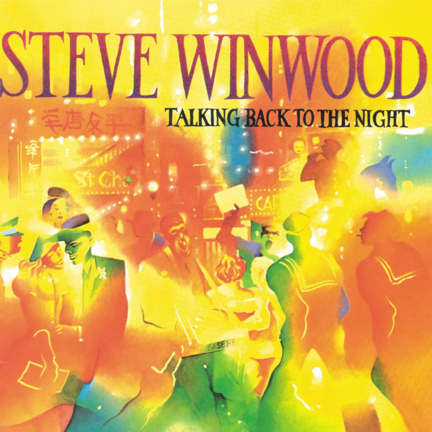 Steve Winwood Talking Back To The Night Vinyl Record