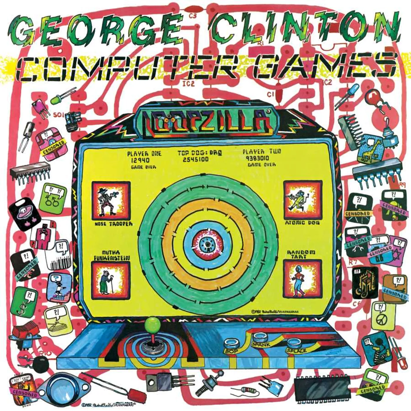 George Clinton COMPUTER GAMES Vinyl Record